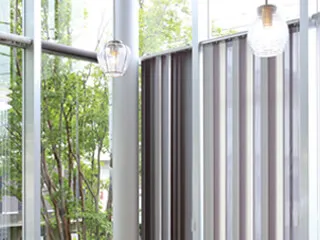 ブラインドの写真