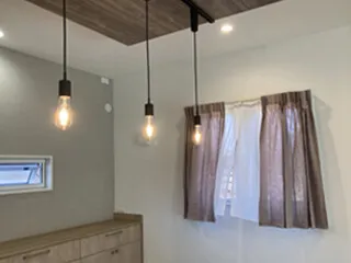 カーテンの写真