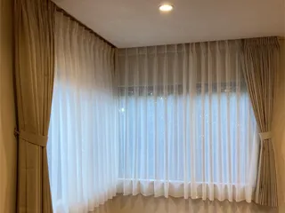 カーテンの写真