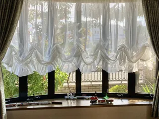 カーテンの写真