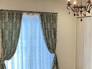 ドレープカーテンの写真