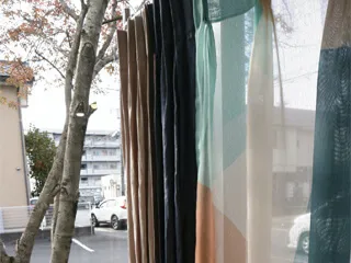 ドレープカーテンの写真